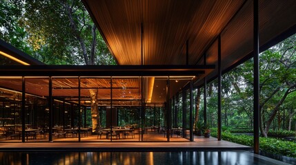 Fototapeta premium Luxurious Garden Escape