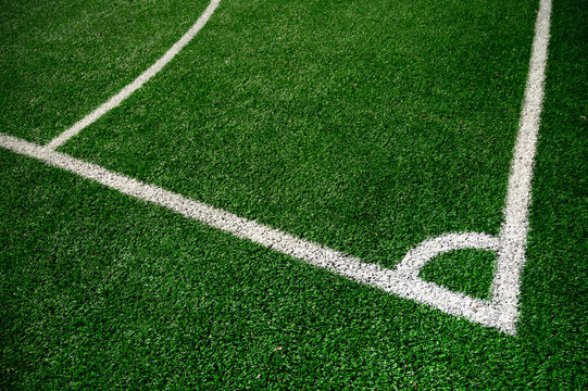 Geometry of a football pitch