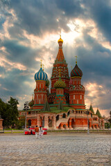 Obraz premium Saint Basils Cathedral, Moscow, Russia