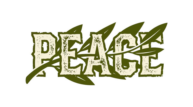 Green Camouflage Pattern With Text Deadfall