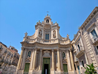Obraz premium Catania Church Chiesa di San Biagio in Sant'Agata alla Fornace