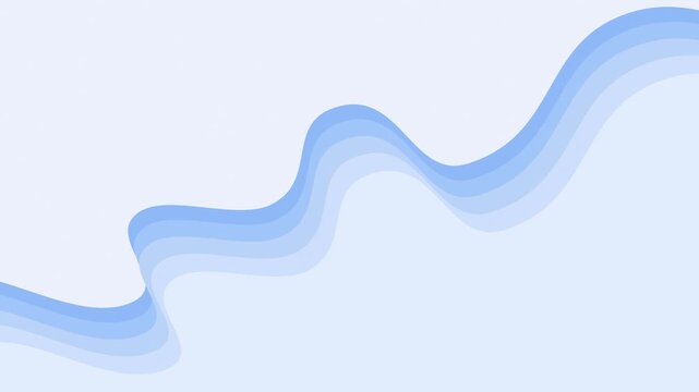Blue Layer Groovy Wave Wallpaper Video Motion Background
