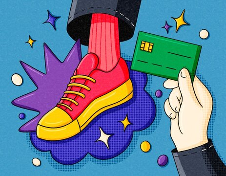 Buying new shoes