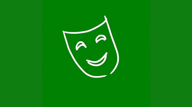 Mask Animated Transparent Background Animation