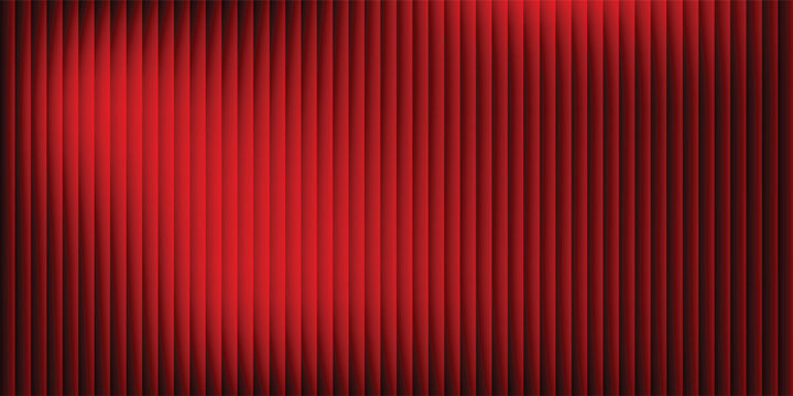 Abstract dark red vertical lines background with shadow overlay
