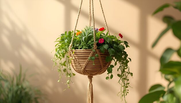 flowers in a pot,Flowers in a pot, beautiful blooming flowers in an elegant ceramic flower pot isolated on transparent background, vibrant roses, daisies, tulips, lavender, and lush green foliage, rea