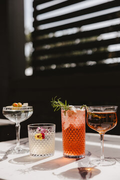 Grouping of Cocktails