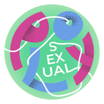 Polysexual pride badge