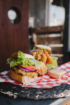 Crab Cake Sandwich