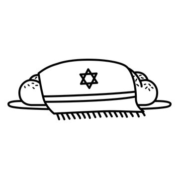 Shabbat Challah bread stroke
