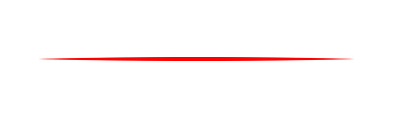 Obraz premium Gold Thin Horizontal Line Isolated on Transparent Background