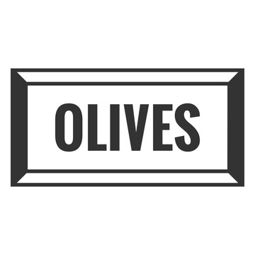 Olives ext label filled stroke