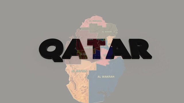 Qatar Map