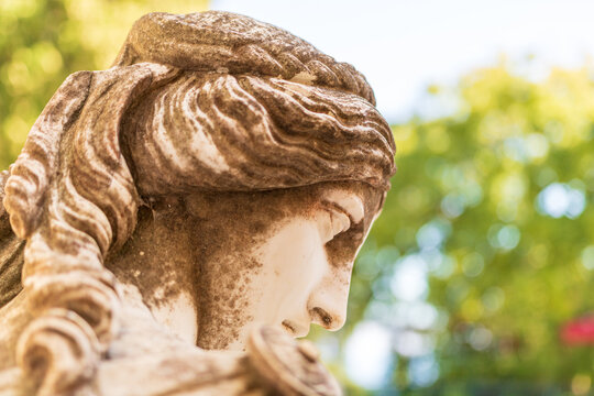 Achilleion Palace in Corfu Greece with neoclassical architecture historic gardens and panoramic Ionian Sea views