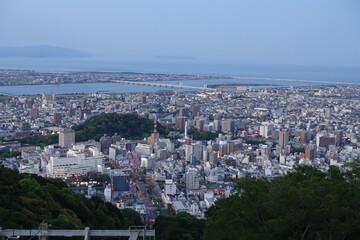 Obraz premium Tokushima View Bizan