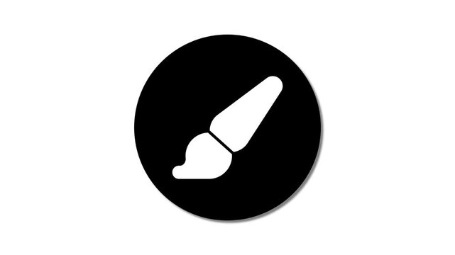 A simple icon flat design animation.