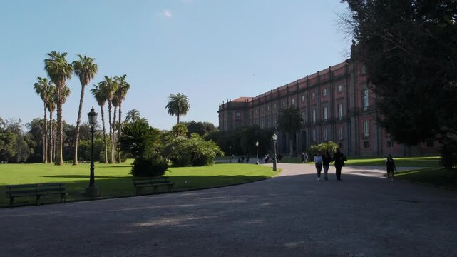 Reggia di Capodimonte (Royal Palace of Capodimonte), 18th century royal palace and museum in Naples, Italy	