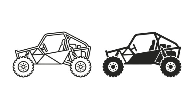 Off-Road Buggy Icons