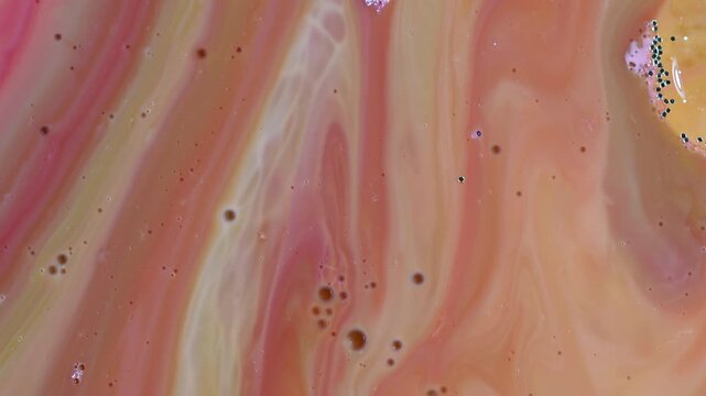Creamy Beige and Blush Pink Swirling Foundation Textures