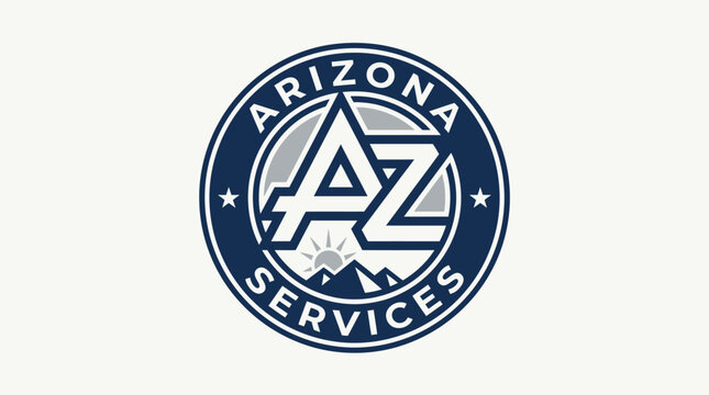 Arizona Services Company Logo Design.