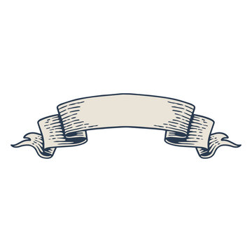 Vintage simple ribbon