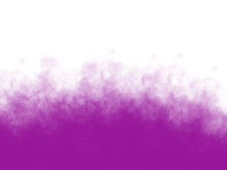 Fototapeta premium Abstract purple smoke border background with soft mist texture, atmospheric vapor clouds, and seamless grunge diffusion. Elegant smoky overlay creates depth while preserving a clean central copy space