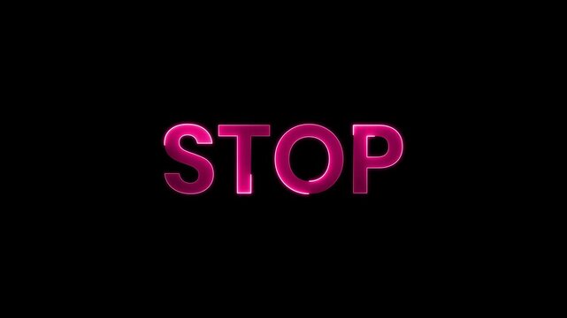 Stop neon abstract ellipse black background with ellipse fire effect and looped neon ellipse lines, club concert dance disco dj matrix beam dmx fashion show premium looping 4k video animation,