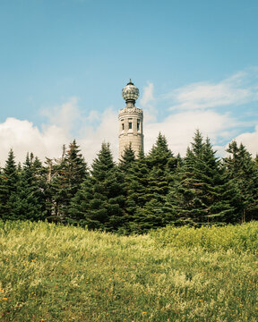 Veterans War Memorial Tower on Mount Greylock, Adams, Massachusetts