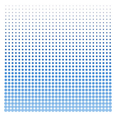 Fototapeta premium Blue Halftone Dot Gradient Abstract Background TTB