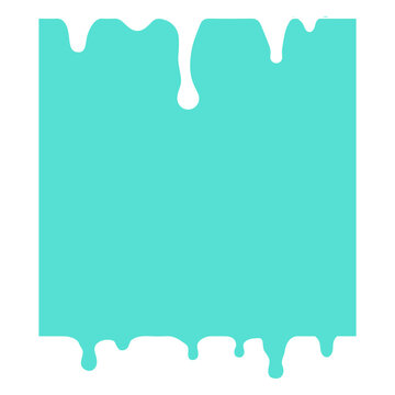Blue dripping png