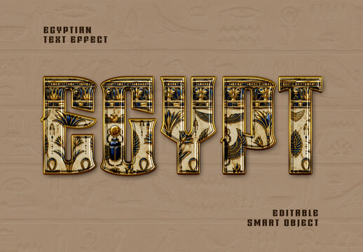 Egyptian Text Effect