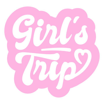 Girl's trip logo