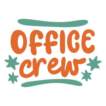 Office crew logo