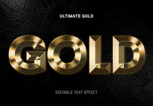 Ultimate Gold Text Effect