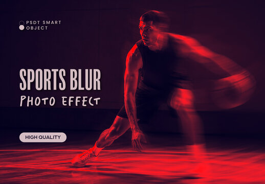 Sports Blur Photo Effect