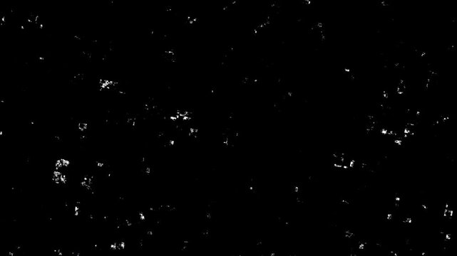 Old damaged film texture with dust particles scratches and subtle grain ,white scratches background looped stop motion