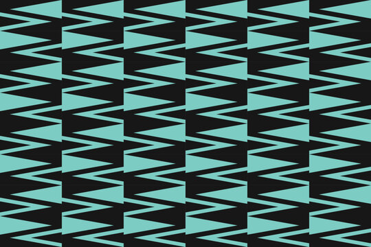 Blue Colors Geometric Pattern Background Triangle Shapes and Designs