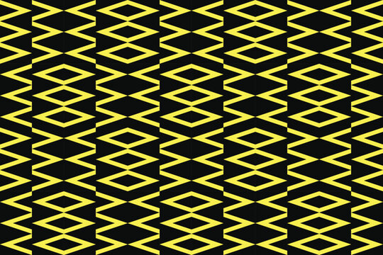 Triangle Shapes and Designs Yellow Colors Geometric Pattern Background
