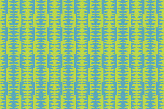 Triangle Design Green Geometric Pattern Background
