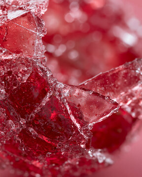 Discovering the vibrant texture and colors of tanghulu in macro detail