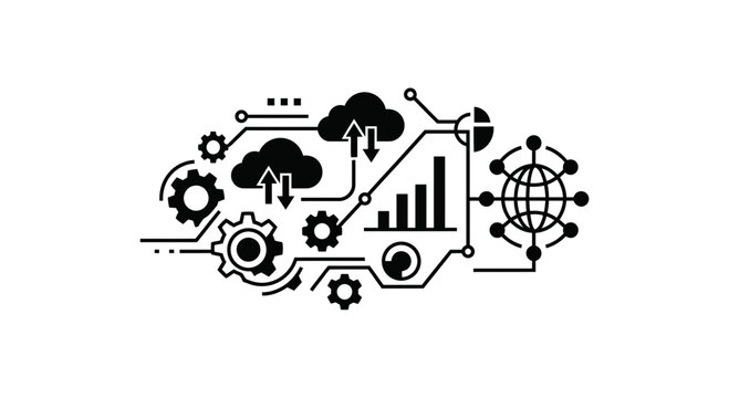 Digital Cloud Computing Network Technology Data Analysis