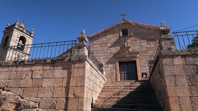 Belmonte, Portugal. Church of Santiago and Pantheon of Cabrais (Portuguese: Igreja de Santiago e Pante&atilde;o dos Cabrais) form a group classified as a National Monument.