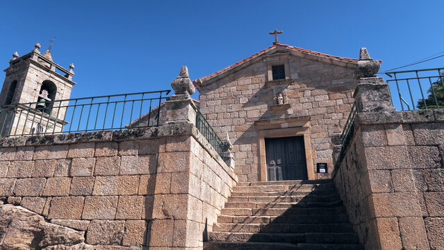 Belmonte, Portugal. Church of Santiago and Pantheon of Cabrais (Portuguese: Igreja de Santiago e Pante&atilde;o dos Cabrais) form a group classified as a National Monument.