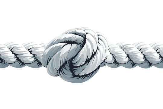 rope decoration texture natural isolated