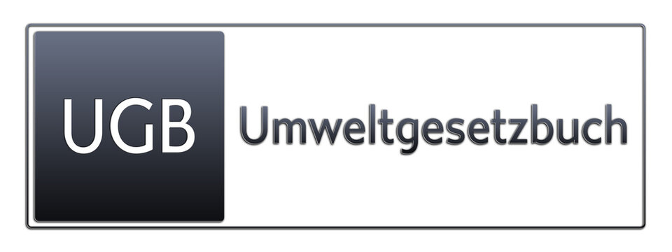 UGB - Umweltgesetzbuch - Jura Rechts Abk&uuml;rzung