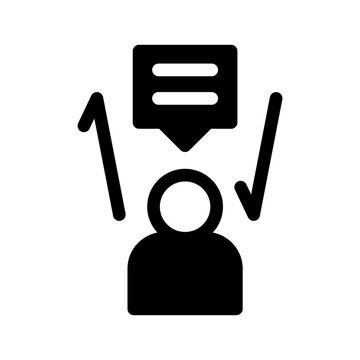 Copywriter Icon Vector Symbol Design Illustration