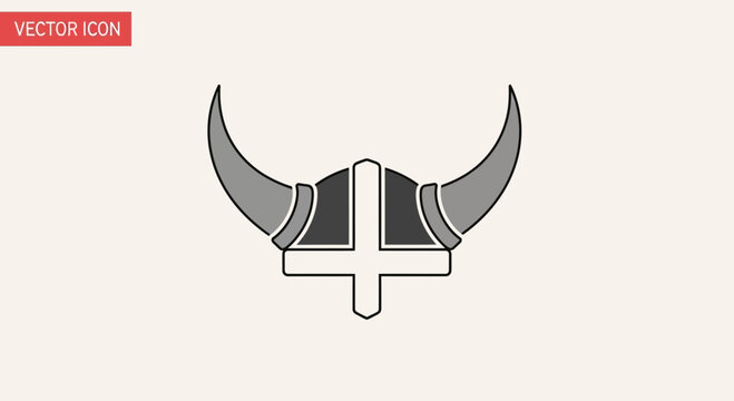 Viking Helmet Icon