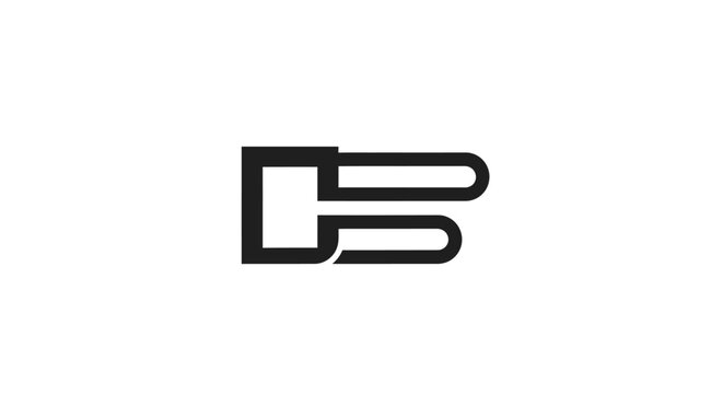 Minimalist black letter B and C monogram logo.