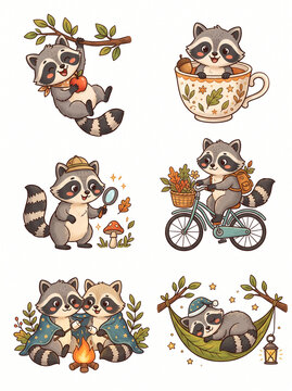 racoon cartoon