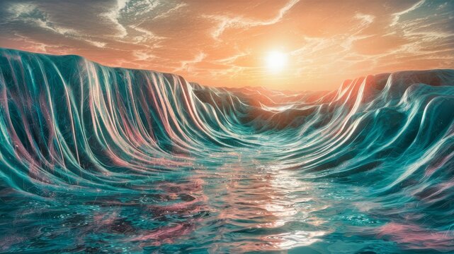 Abstract fluid art with vibrant colors, swirling patterns, and dynamic composition, high quality background.